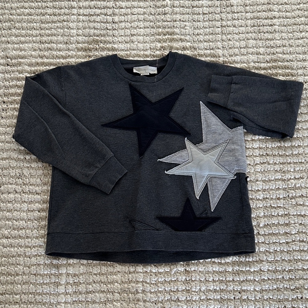 Stella McCartney Dark Gray Star Sweater